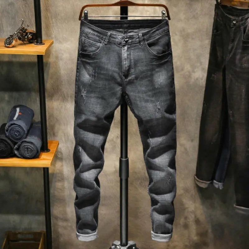 Men's casual jeans.